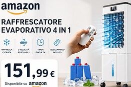 Condizionatore portatile senza tubo in offerta su Amazon: fresco a 151€