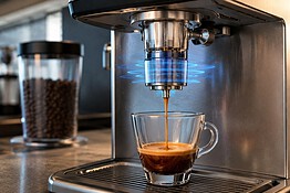 Caffè espresso a ultrasuoni: l’innovazione che taglia tempi ed energia del 75%