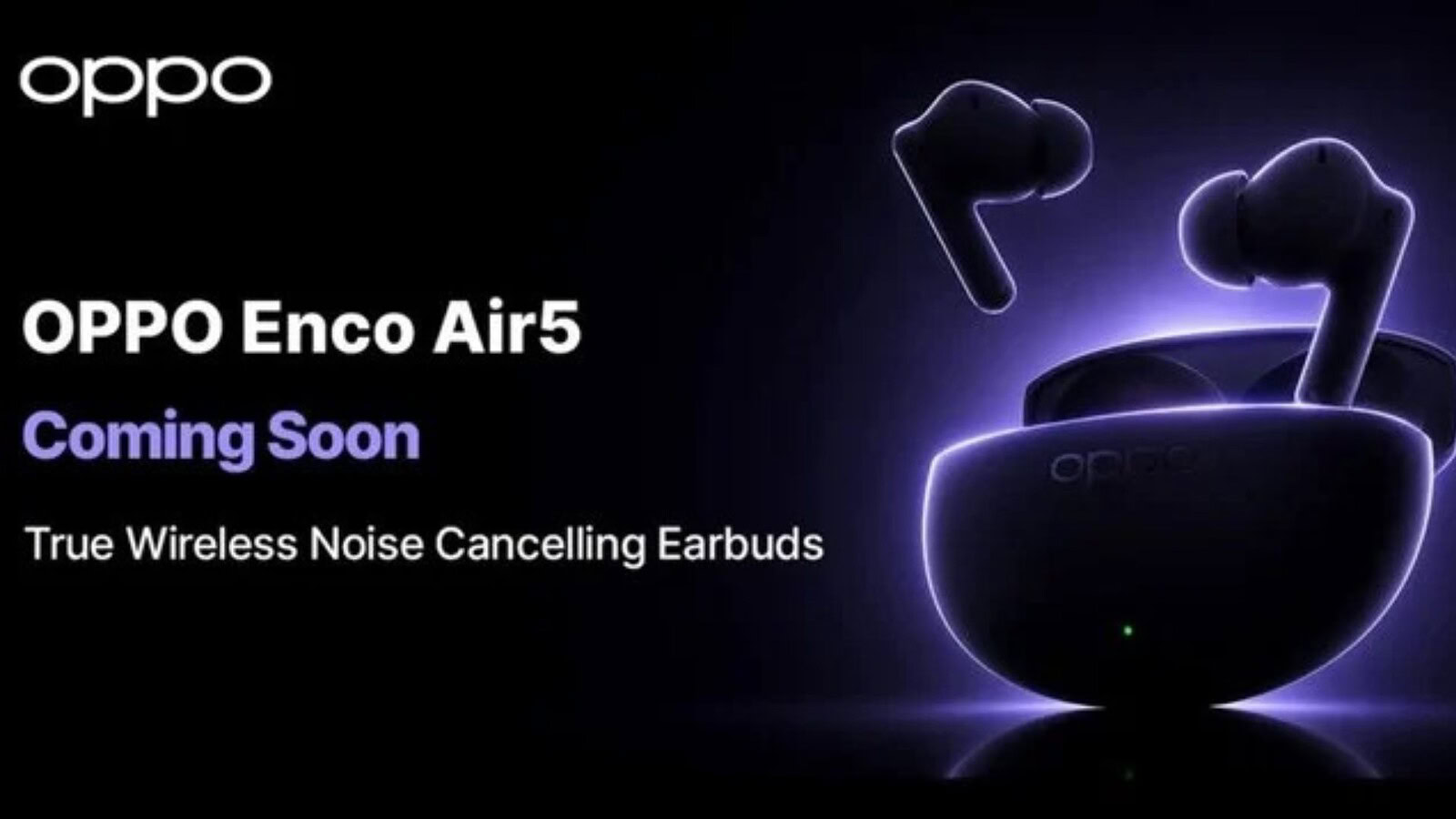 Oppo Enco Air5 in arrivo con ANC: ecco le prime immagini