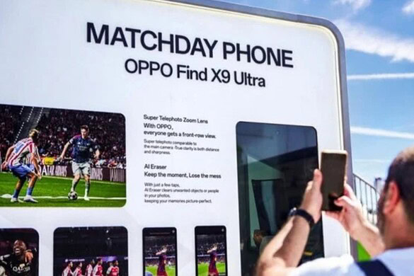 OPPO Find X9 Ultra protagonista anche nella finale di Champions League