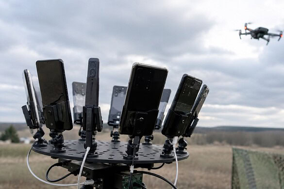 Android: vecchi smartphone usati come radar anti-drone, l’idea dalla Lituania
