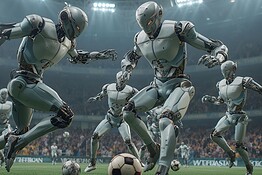 Robot umanoidi calciano rigori a Shanghai: la sfida AI ai Mondiali 2026
