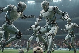 Robot umanoidi calciano rigori a Shanghai: la sfida AI ai Mondiali 2026