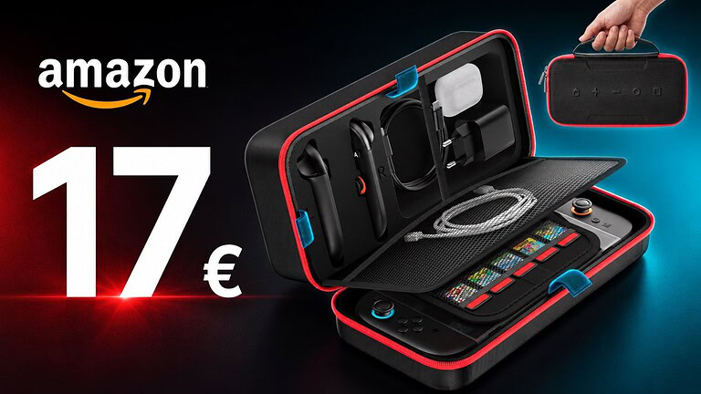Custodia per Nintendo Switch 2 in offerta su Amazon a 17 euro