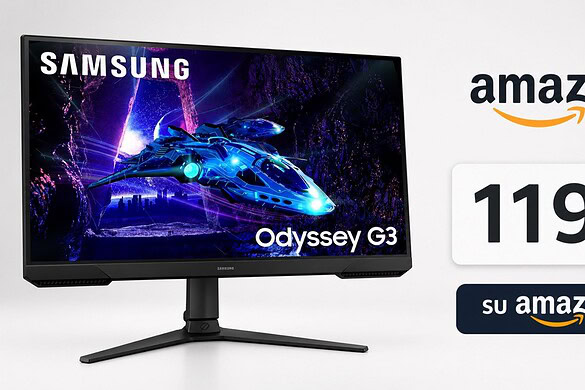Samsung Odyssey G3 al minimo storico su Amazon: 180 Hz a soli 119€