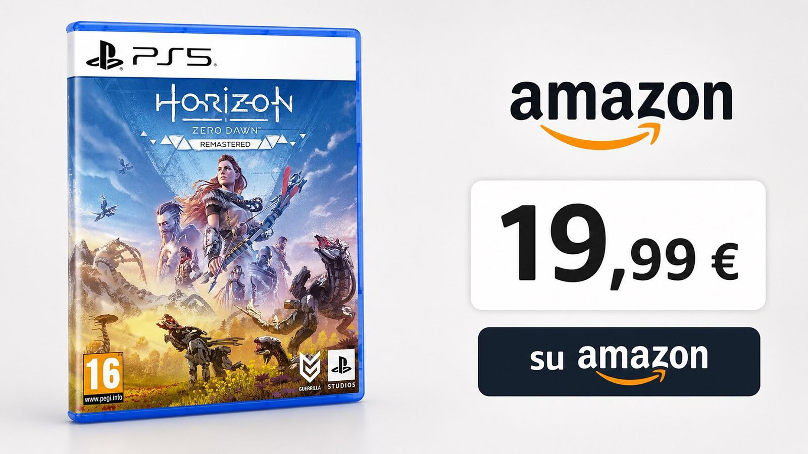 Amazon: Horizon Zero Dawn Remastered per PS5 in sconto: -61%