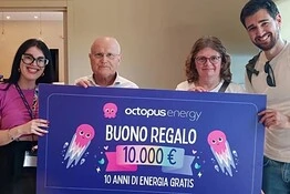 Octopus regala 10 anni di energia gratis a un cliente