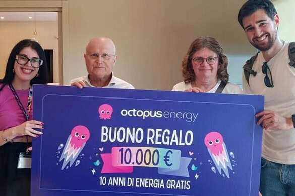 Octopus regala 10 anni di energia gratis a un cliente