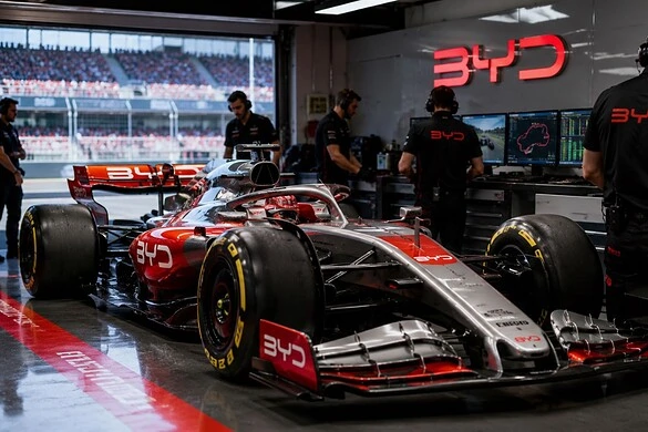 BYD guarda alla Formula 1: il colosso cinese valuta l’ingresso nel Circus