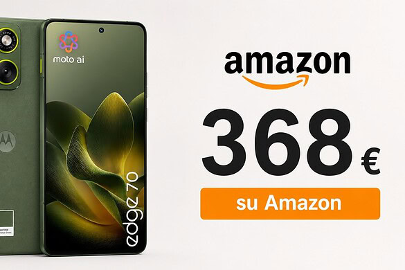 Motorola Edge 70 in offerta su Amazon: sconto del 53% prima del Prime Day