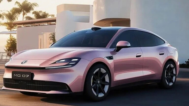 MG 07: debutta la nuova berlina elettrica con fino a 650 km di autonomia