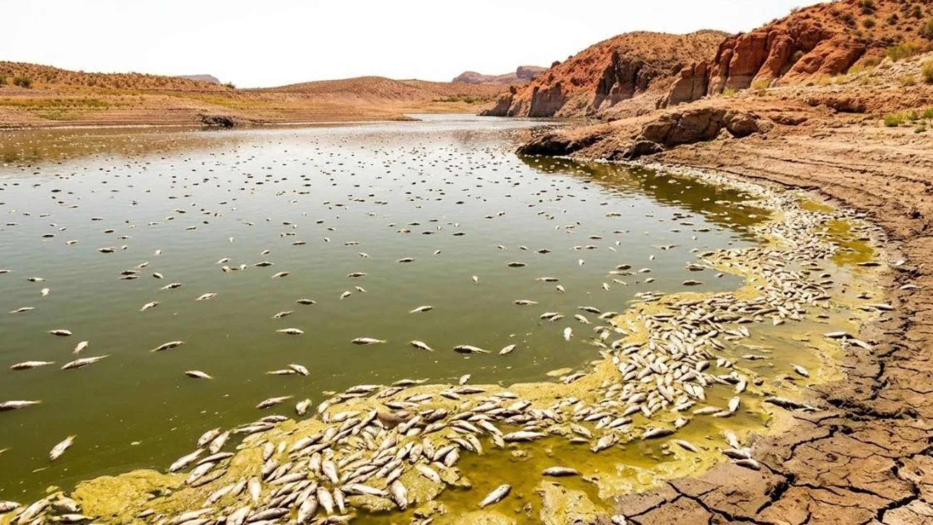 USA, famoso lago chiuso in Arizona: morti quasi tutti i pesci