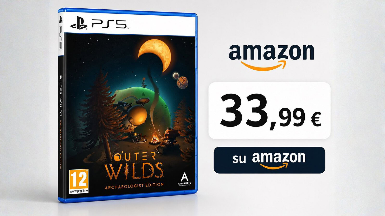 Amazon: Outer Wilds Archaeologist Edition per PS5 al minimo storico