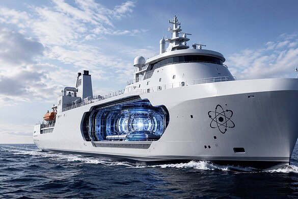Fusione nucleare in mare: la prima nave a reattore arriva nel 2032