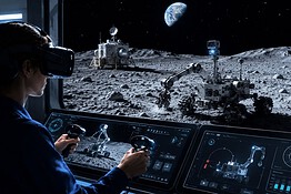 Realtà virtuale e robot lunari: così si addestrano i piloti dei rover