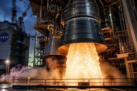 Artemis III, pronti i super motori: la NASA accende 3,2 milioni di chili di spinta
