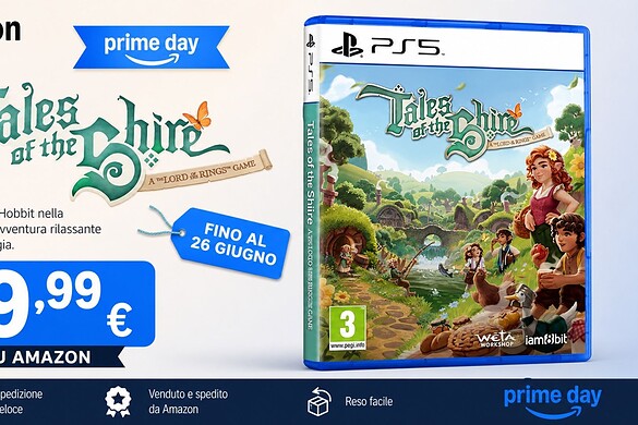 Tales of the Shire per PS5 in offerta al Prime Day: solo 19,99 euro