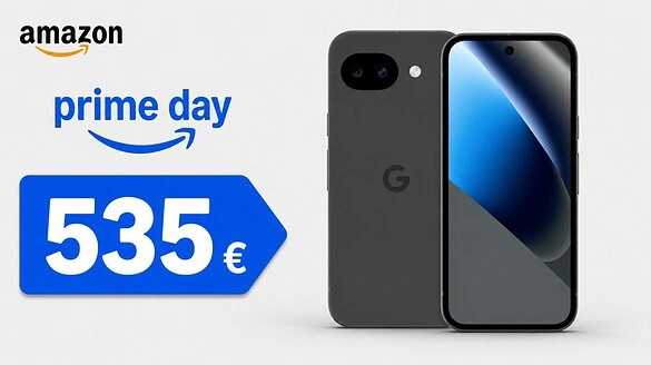 Google Pixel 10a al minimo storico nei Prime Days: 7 anni di update