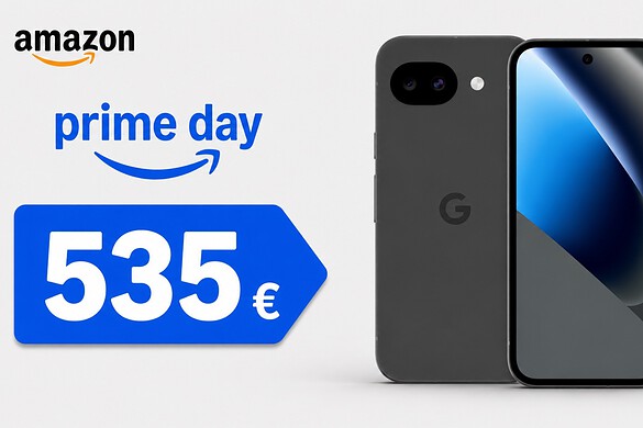 Google Pixel 10a al minimo storico nei Prime Days: 7 anni di update