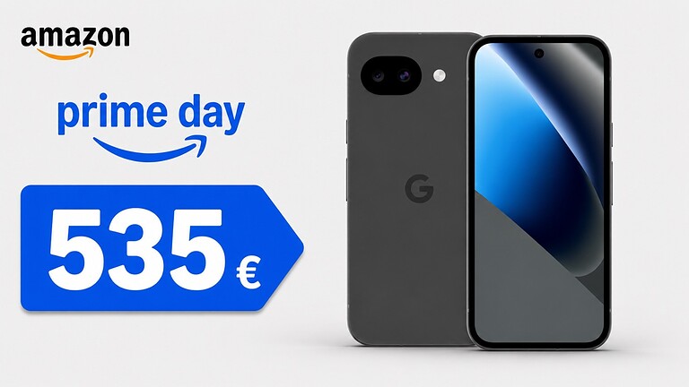 Google Pixel 10a al minimo storico nei Prime Days: 7 anni di update