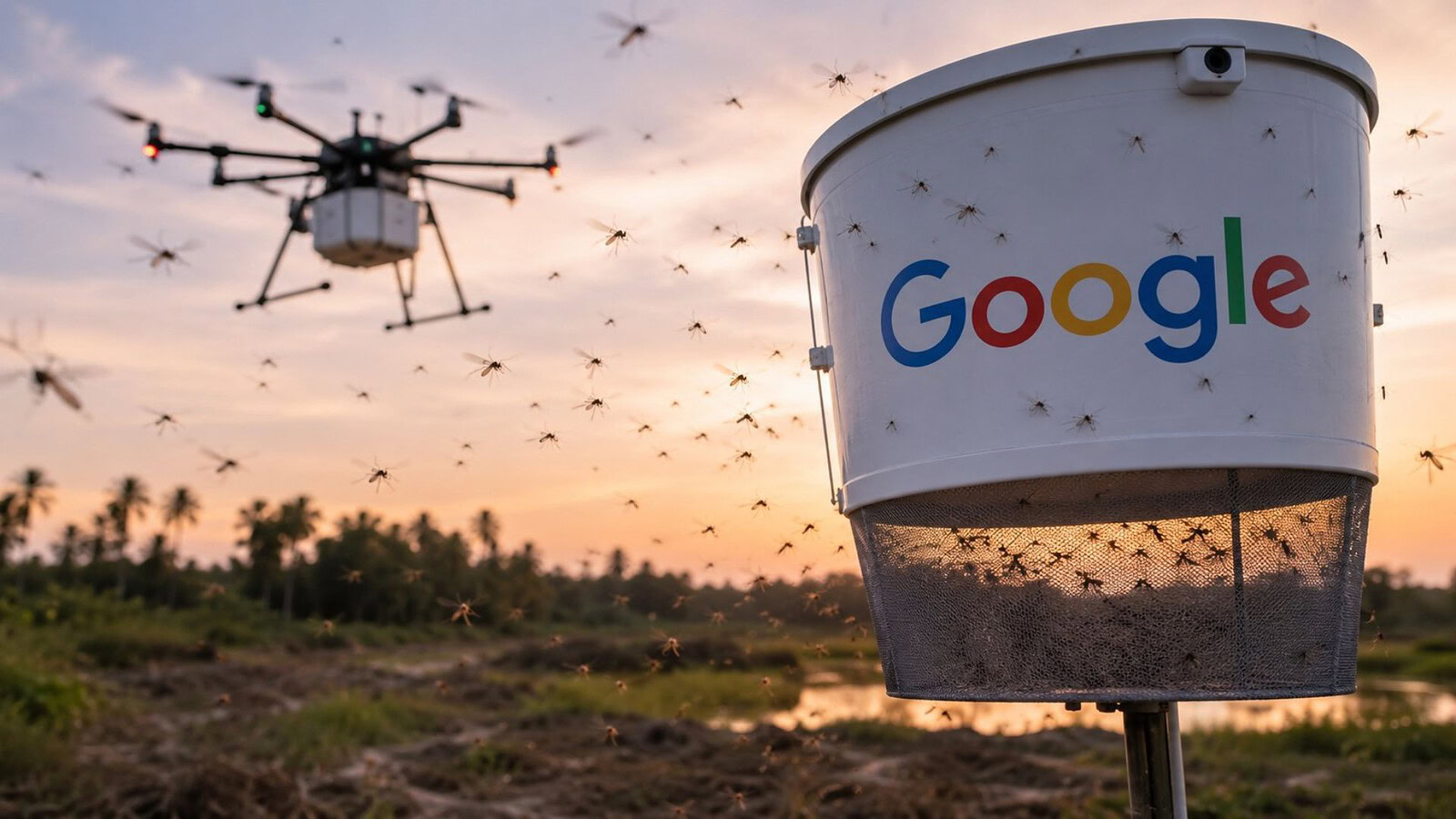 Google vuole rilasciare 32 milioni di zanzare: ecco perché