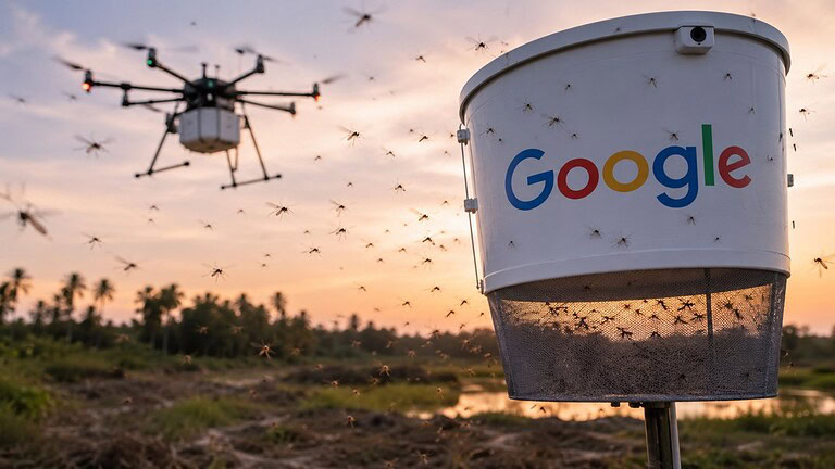 Google vuole rilasciare 32 milioni di zanzare: ecco perché