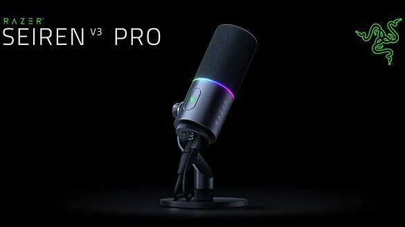 Razer Seiren V3 Pro: il microfono con USB-C e XLR per ogni creator