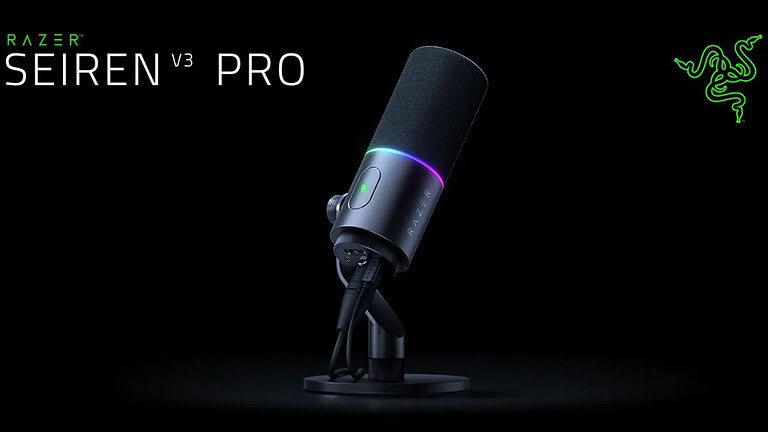 Razer Seiren V3 Pro è il primo microfono dell'azienda