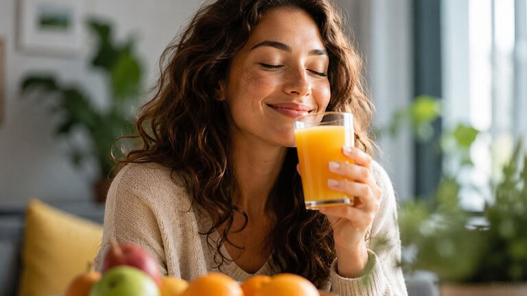Un bicchiere di succo di frutta al giorno migliora l'umore: lo studio