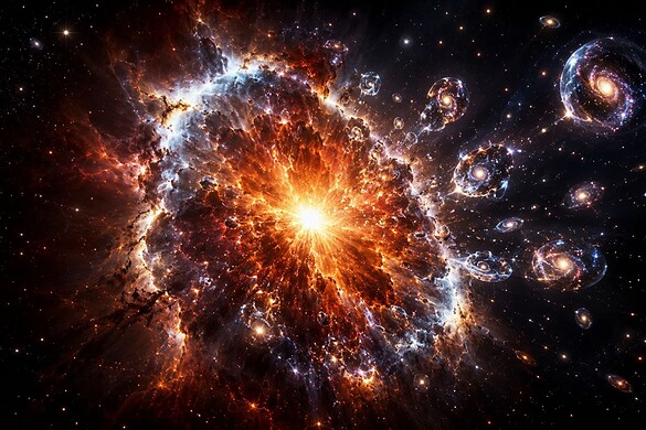 Stelle morenti, l’ipotesi shock: alcune potrebbero generare mini-universi
