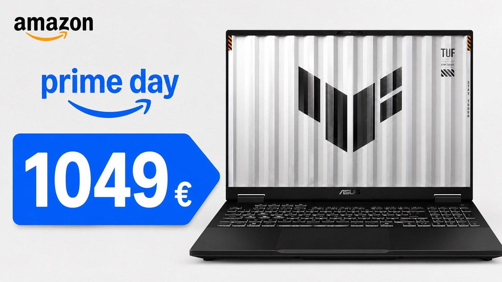 ASUS TUF A16 in offerta su Amazon: due versioni con RTX 5060 e 5070