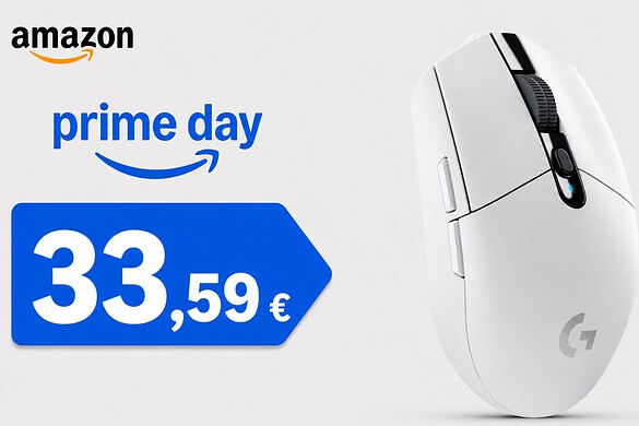 Logitech G305, il mouse da gaming wireless a 33€ per gli Amazon Prime Day