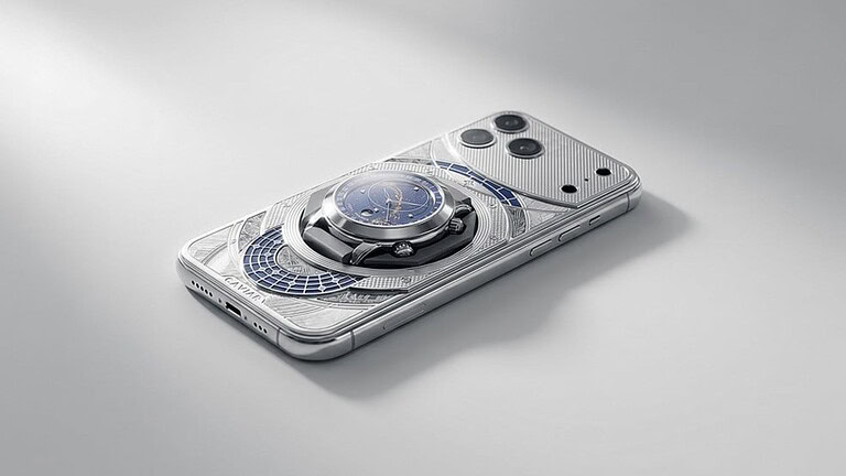 iPhone 17 Pro Max, Caviar lo trasforma in uno scrigno per orologi