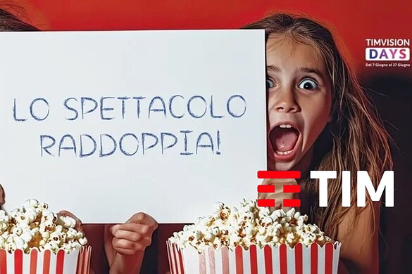TimVision Days Estate: sconto raddoppiato a 12 mesi, ma solo fino al 27 giugno