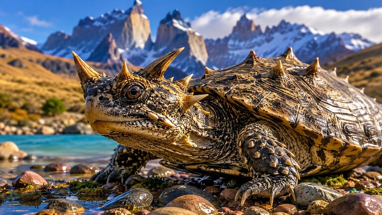 Tartaruga cornuta scoperta in Patagonia: sopravvisse all'estinzione dei dinosauri