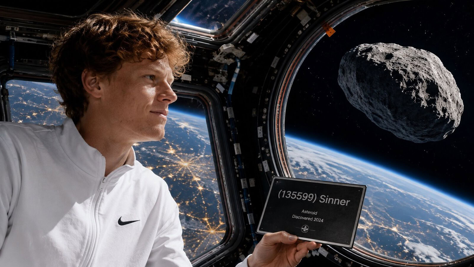 Asteroide porta il nome di Jannik Sinner, il tennis è nello spazio