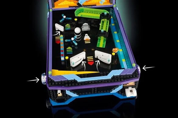 LEGO lancia il flipper spaziale Icons: 2.274 pezzi e si gioca davvero