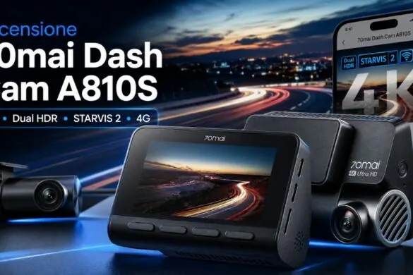 70mai Dash Cam 4K A810S: due mesi al volante e mi ha salvato da un tamponamento – Recensione