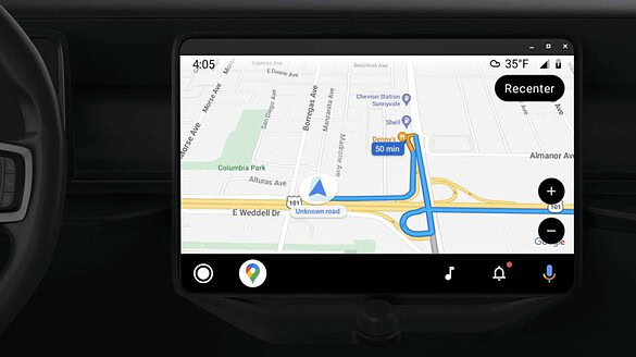 Android Auto, Google Maps dice addio ai pop-up che coprono lo schermo