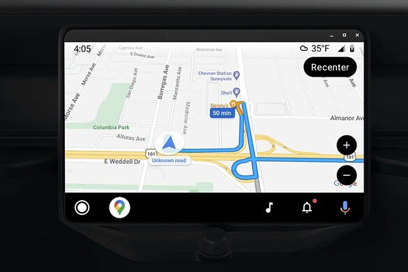 Android Auto, Google Maps dice addio ai pop-up che coprono lo schermo
