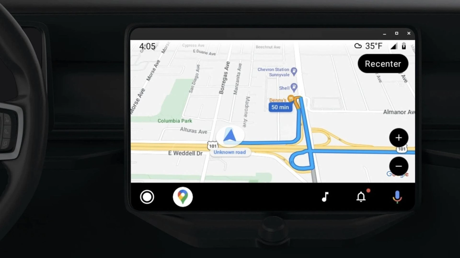 Android Auto, Google Maps dice addio ai pop-up che coprono lo schermo