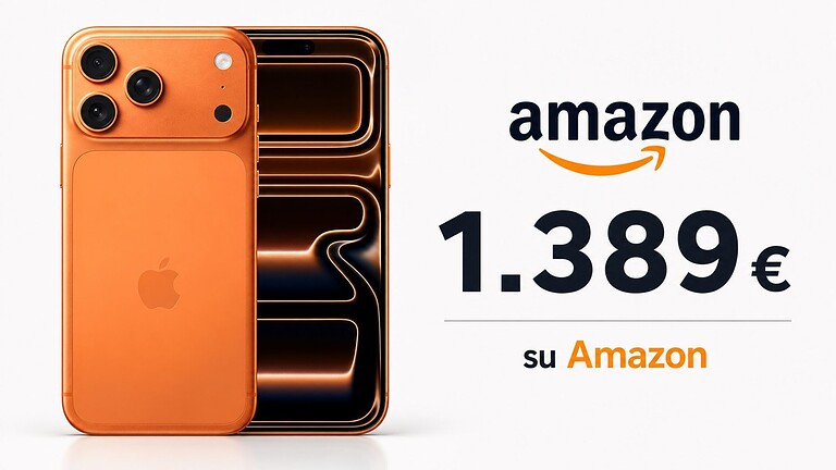 iPhone 17 Pro Max in offerta su Amazon a 1.379 euro, anche a rate