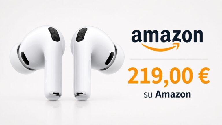 AirPods Pro 3 al minimo storico su Amazon: costano poco
