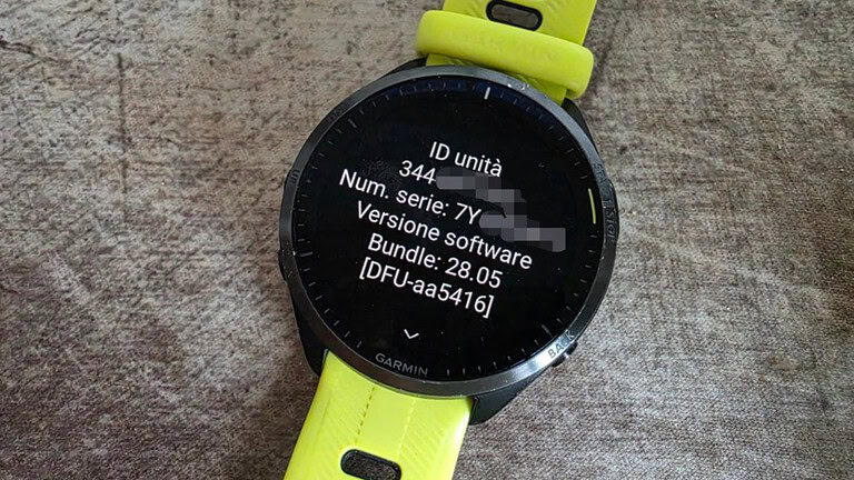 Garmin Forerunner, nuovo firmware 28.05: ecco cosa cambia
