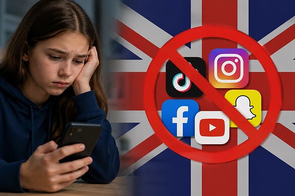 Regno Unito, social vietati agli Under 16: ora è ufficiale