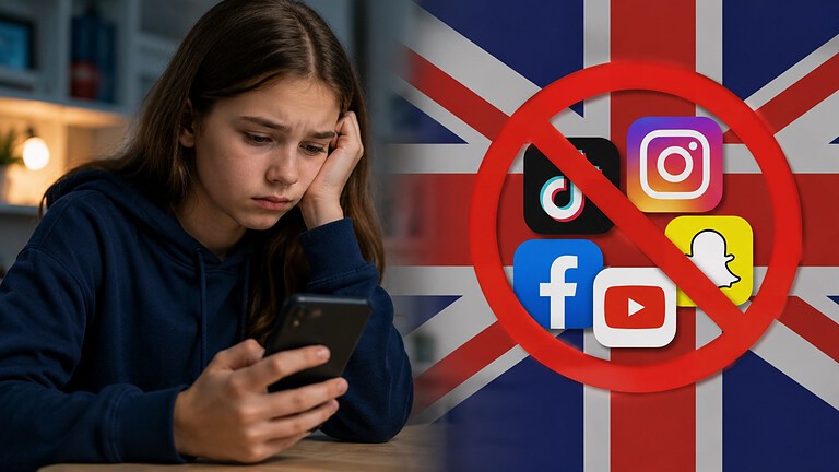 Regno Unito, social vietati agli Under 16: ora è ufficiale