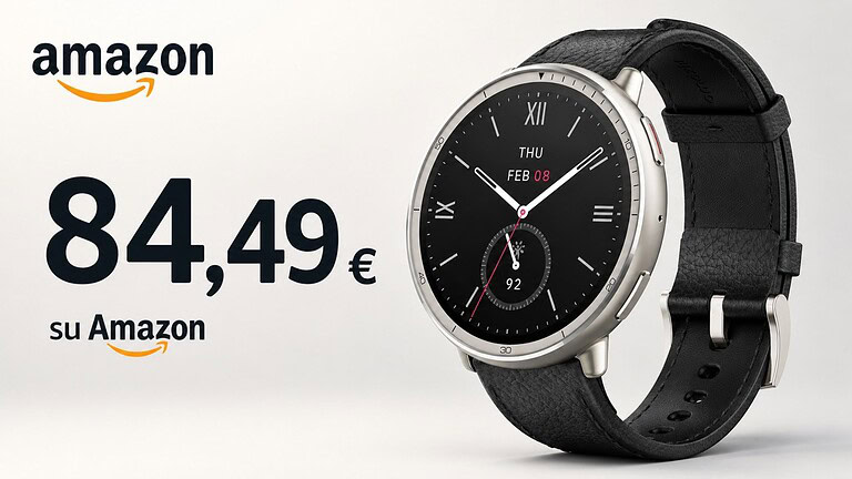 Amazfit Active 2 sotto i 100 euro: lo smartwatch con mappe offline e AI