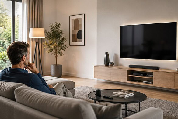 TV a muro o sul mobile? Come capire dove metterla secondo gli esperti