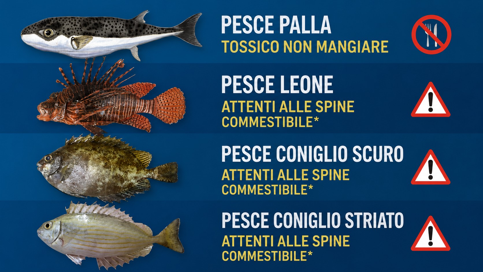 pesci alieni Mediterraneo Pesci alieni nel Mediterraneo