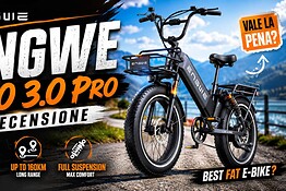 Engwe L20 3.0 Pro: una fat bike elettrica completa e tecnologica – Recensione